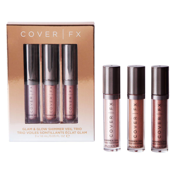 Glam & Glow Shimmer Veil Trio